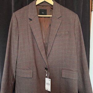 MANGO Houndstooth-Check Jacket